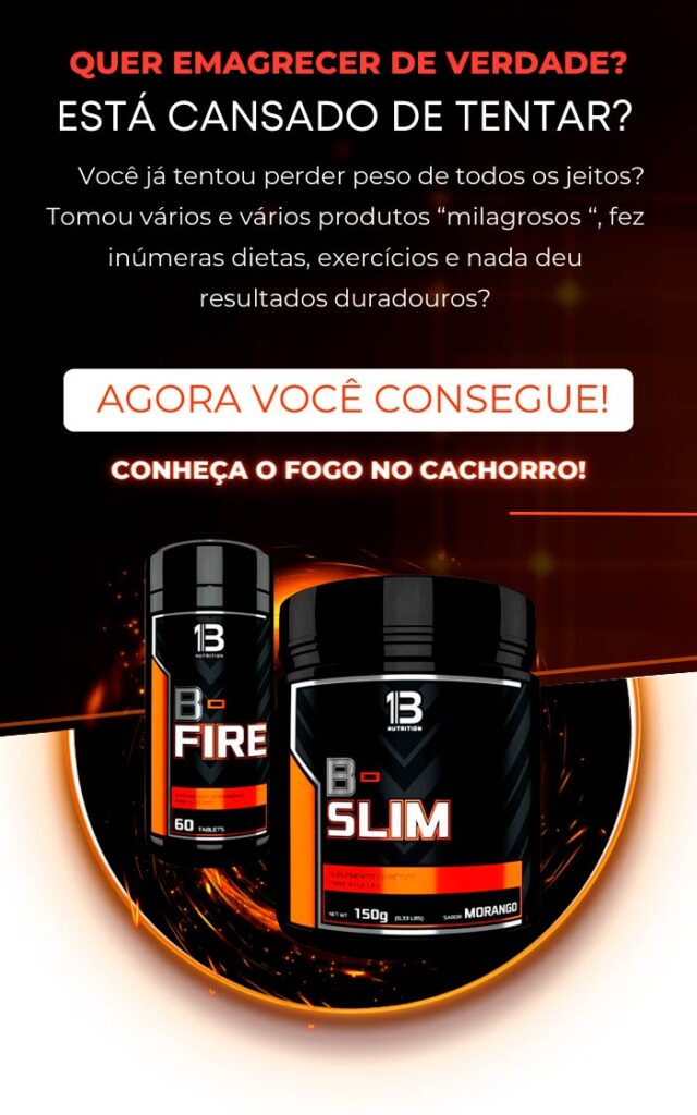 Kit B-slim e B-fire (kit fogo no cachorro) - 13 NUTRITION - Brinquedos para  Cachorro - Magazine Luiza